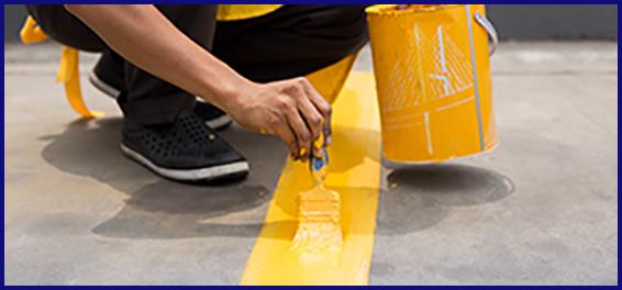 painting parking lot